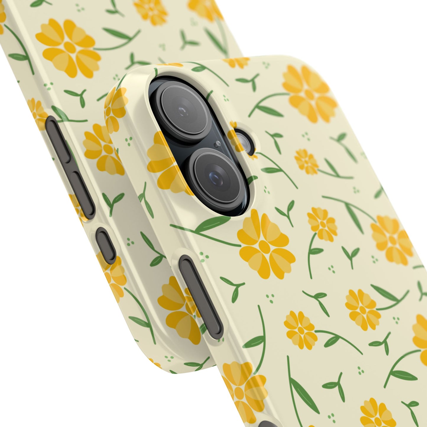 Bright Floral Slim Phone Cases, Summer Accessory, Phone Cover Gifts, Flower Print Cases, Cute Tech Accessories, Nature Lover Gift